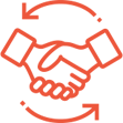 SMS partner handshake